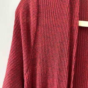 Heathered Red Sarah Long Kimono by LuLaRoe, Great color and comfy!